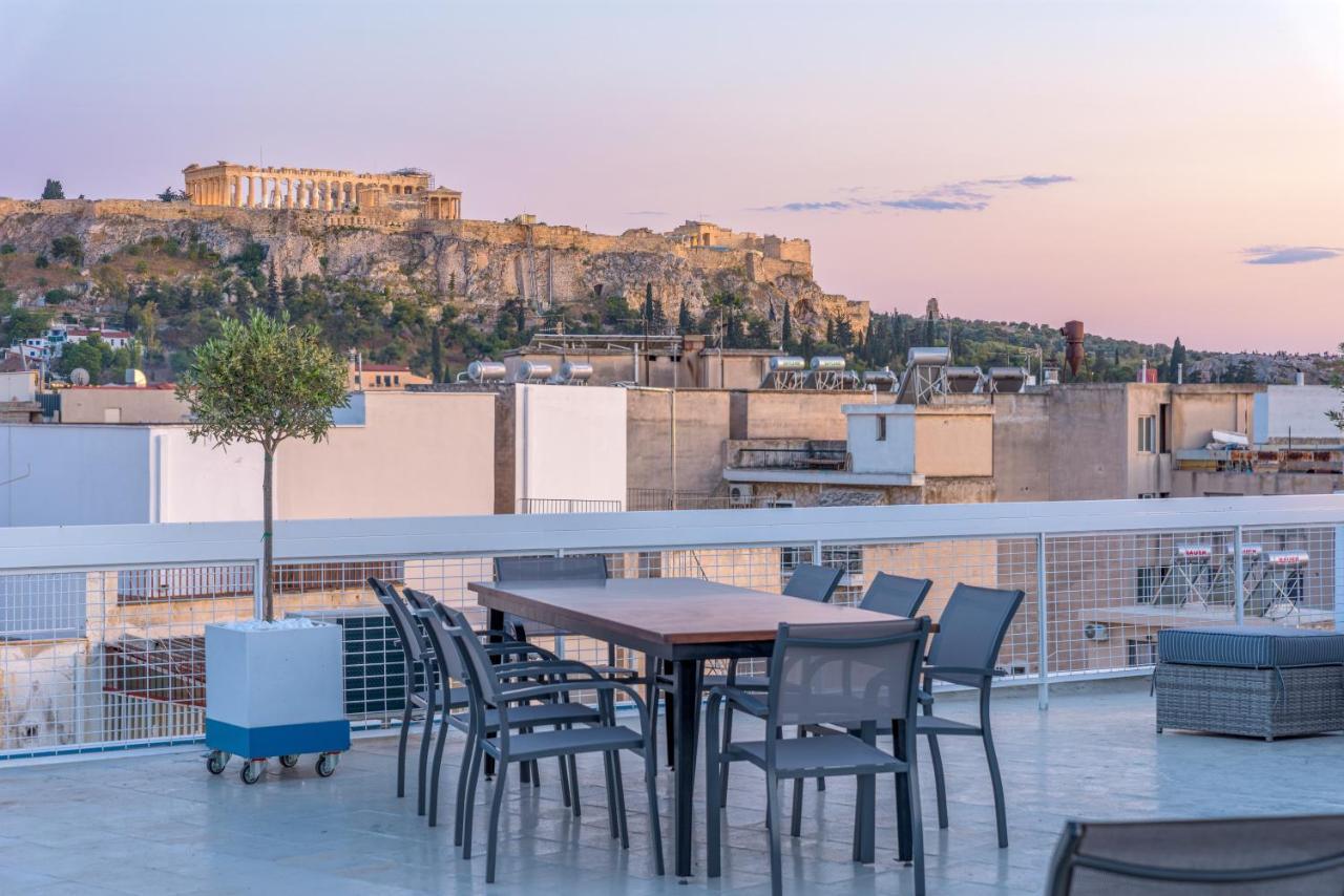 The Dazzling Glimpse Acropolis Suites Atena Exterior foto